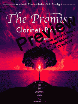 page one of The Promise - [Clarinet & Piano] 