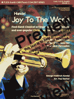 page one of Joy To The World [Flexi-Band]