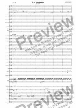 page one of A Joyful Sound - Orchestra 