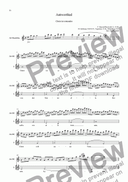 page one of Mass For Recorder, S, A, Bar, Organ and Cello: 4. Graduale