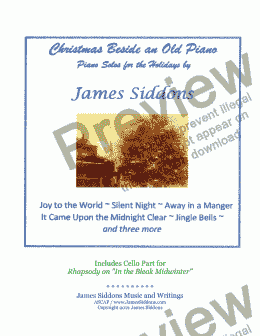 page one of Christmas Beside an Old Piano