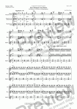 page one of Am Strand von Volos (GD/Score & Parts)