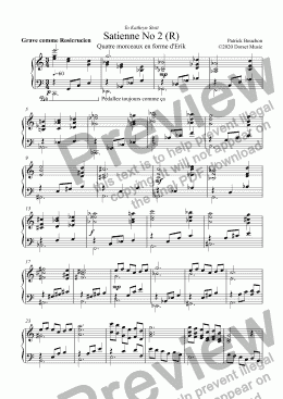 page one of Satienne No 2 (R)