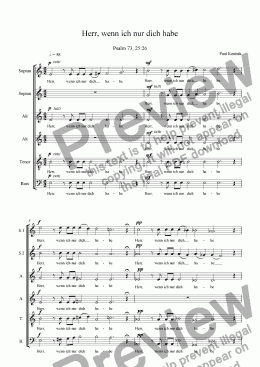 page one of Cantata 2: 1. Introit - Choir