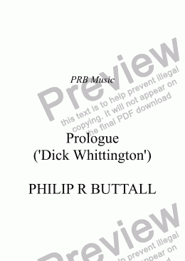 page one of Prologue