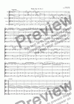 page one of Chopin - Waltz, Op. 64. No. 2