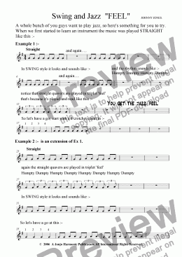 page one of 1 Beginner’s Course  Swing and Jazz   Alto\Bari Sax
