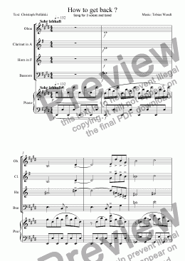 page one of !YES! Rhapsody for Piano-Woodwind-5tett (band like Beethoven/Mozart)