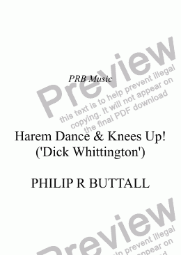 page one of Harem Dance & Knees Up!