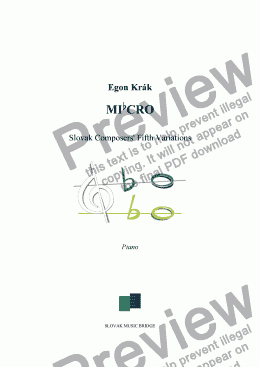 page one of MibCro