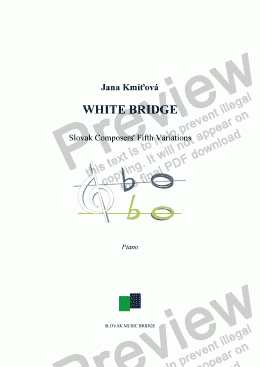page one of White Bridge