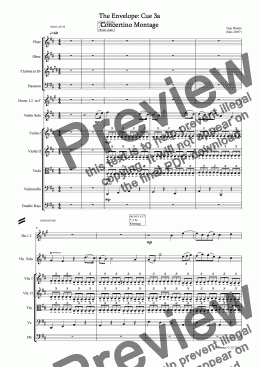 page one of The Envelope - Cue 3a: Concertino Montage