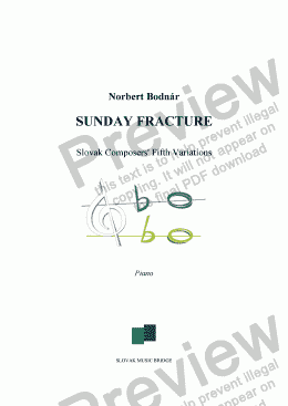 page one of Sunday Fracture