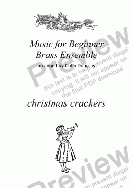page one of Christmas Crackers