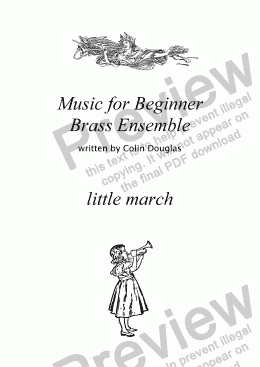 page one of Little March