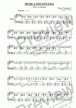page one of 121-Música Instantània (16-La ciència)