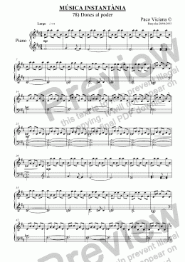 page one of 190-Música Instantània (78-Dones al poder)