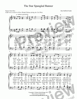 page one of The Star-Spangled Banner (With 5th Verse)