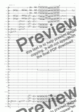 page one of Symphony No 46 A Dorset Symphony 4th movt