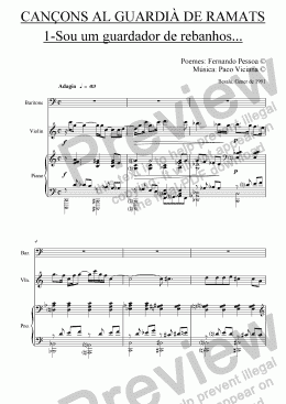 page one of 033-036 Cançons al guardià de ramats (portugues)-baritone version