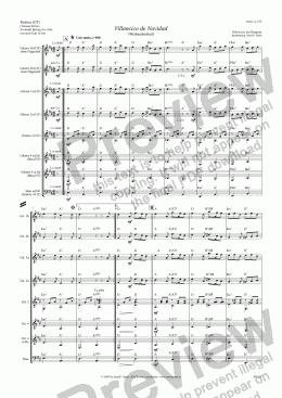 page one of Villancico de Navidad (GT/Score & Parts)