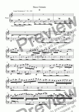 page one of Sonata No.5 for Piano (2nd & 3rd movt.)