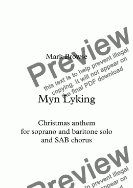 page one of Myn Lyking