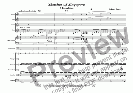 page one of Sketches of Singapore #4