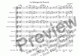 page one of La Musique de Pouvoir