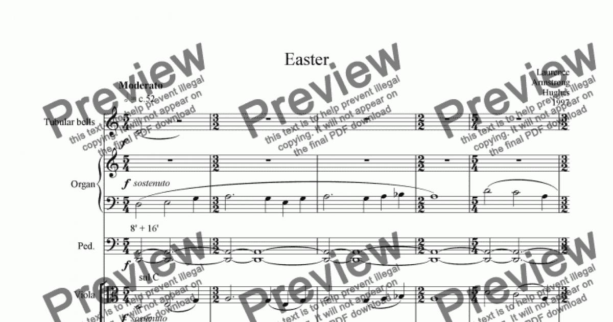 Easter - Download Sheet Music PDF file