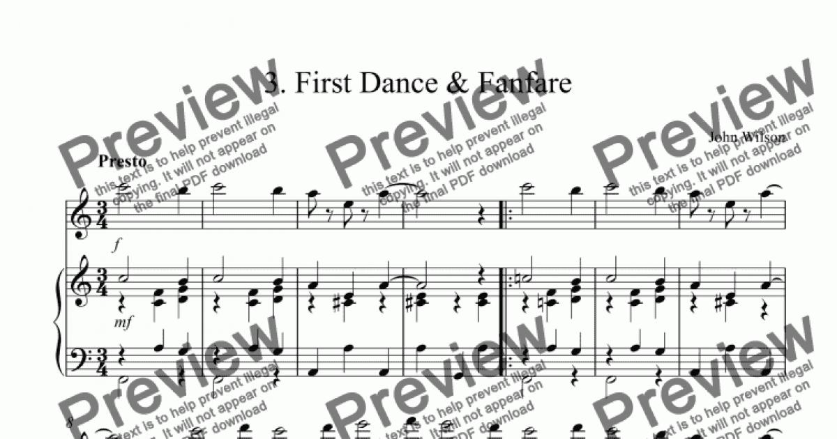 3. Presto from Suite for Flute and Piano ("The Wedding