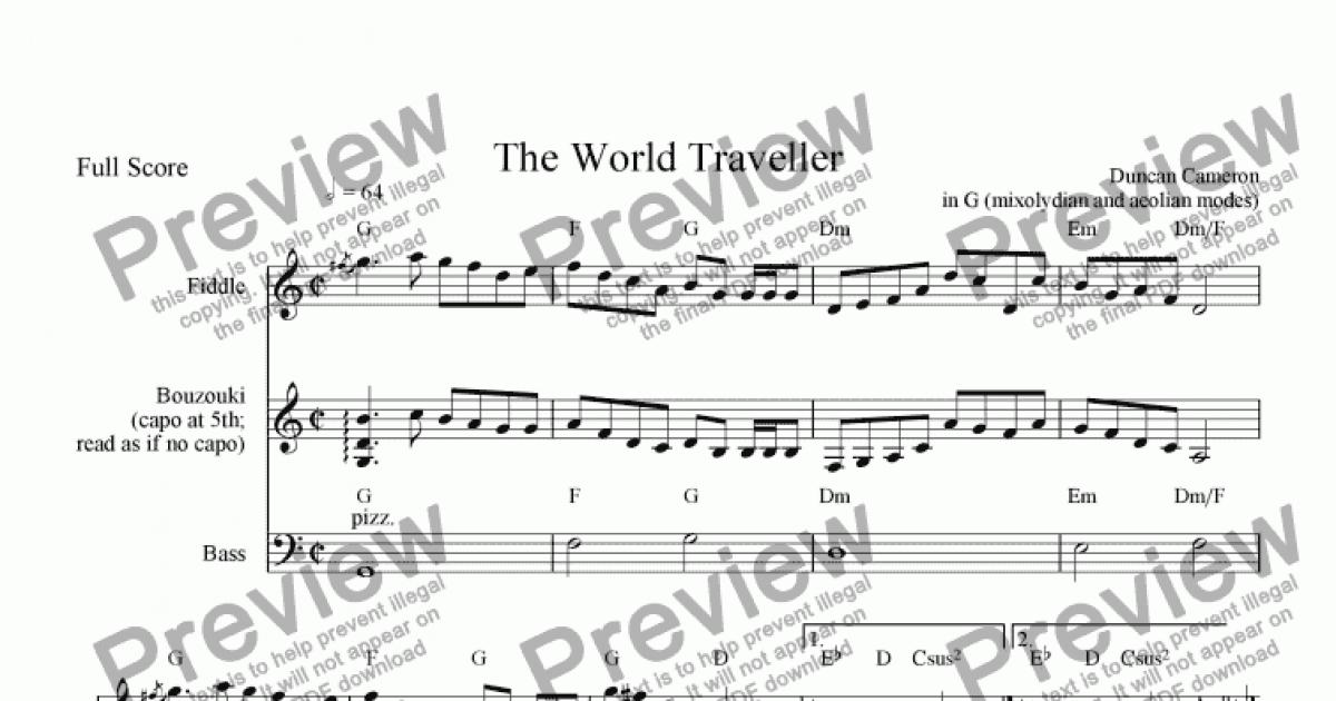 travel the world chords