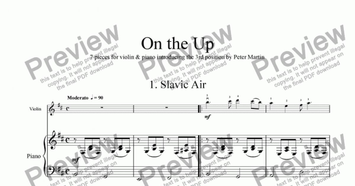 On the Up - Download Sheet Music PDF file