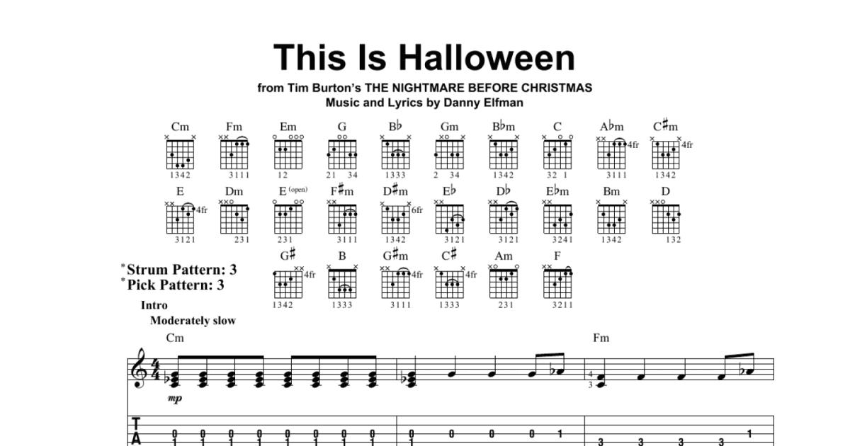 13 Halloween Guitar Songs (With Tab & Chords!)