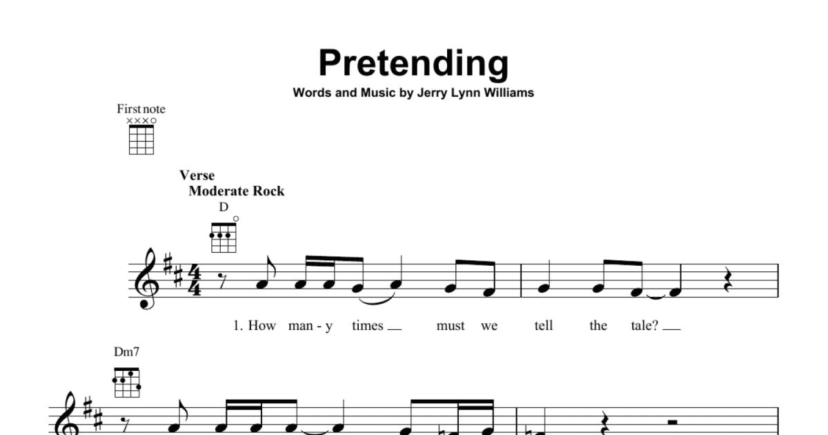 Free Pretending by Eric Clapton sheet music
