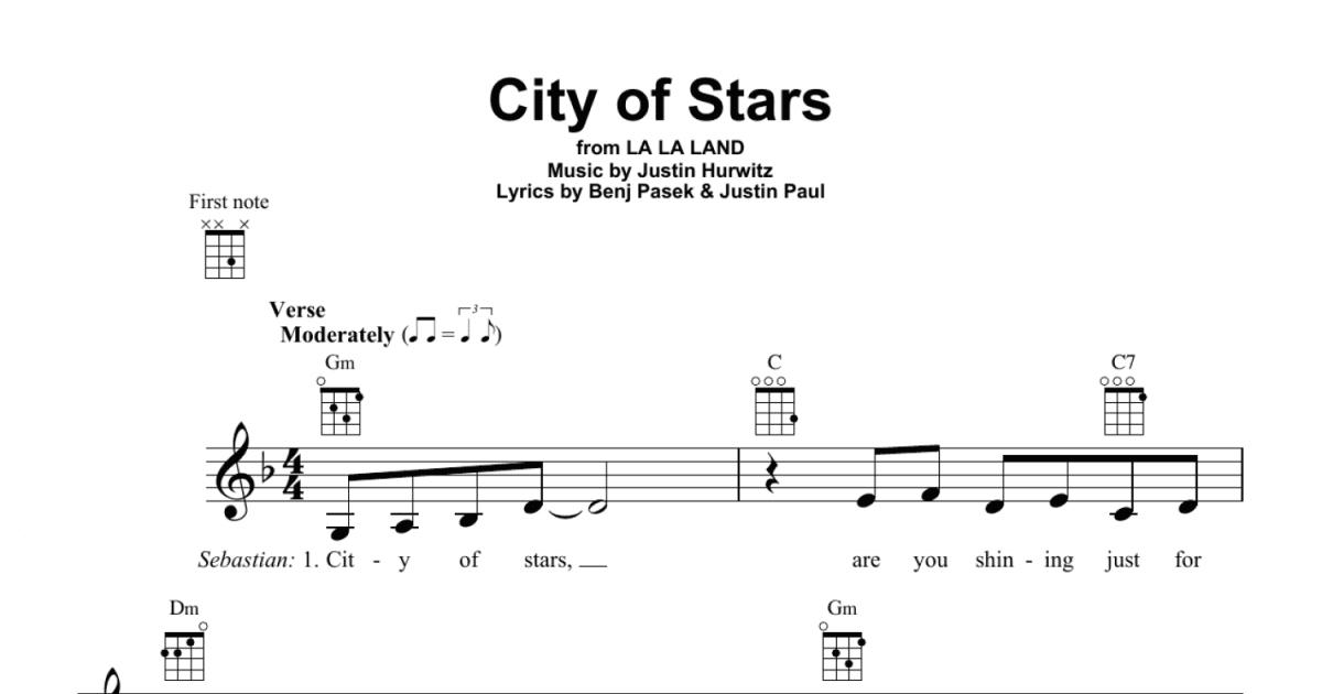 City Of Stars by Ryan Gosling & Emma Stone - Ukulele - Guitar Instructor