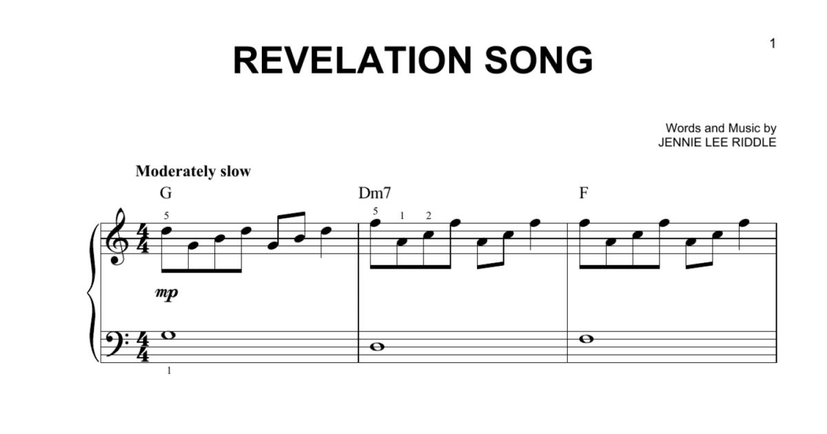 Revelation Song (SATB ) by Jennie Lee Riddle