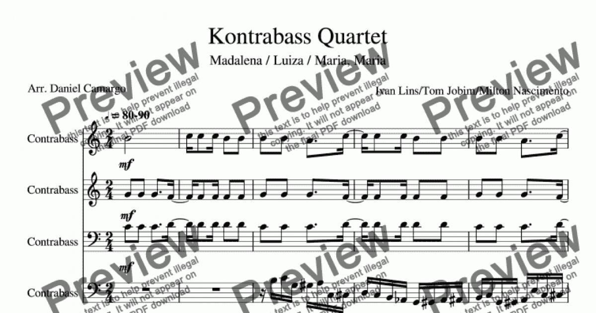 Tom Jobim - Luiza - Sheet Music For Clarinet (Bb)