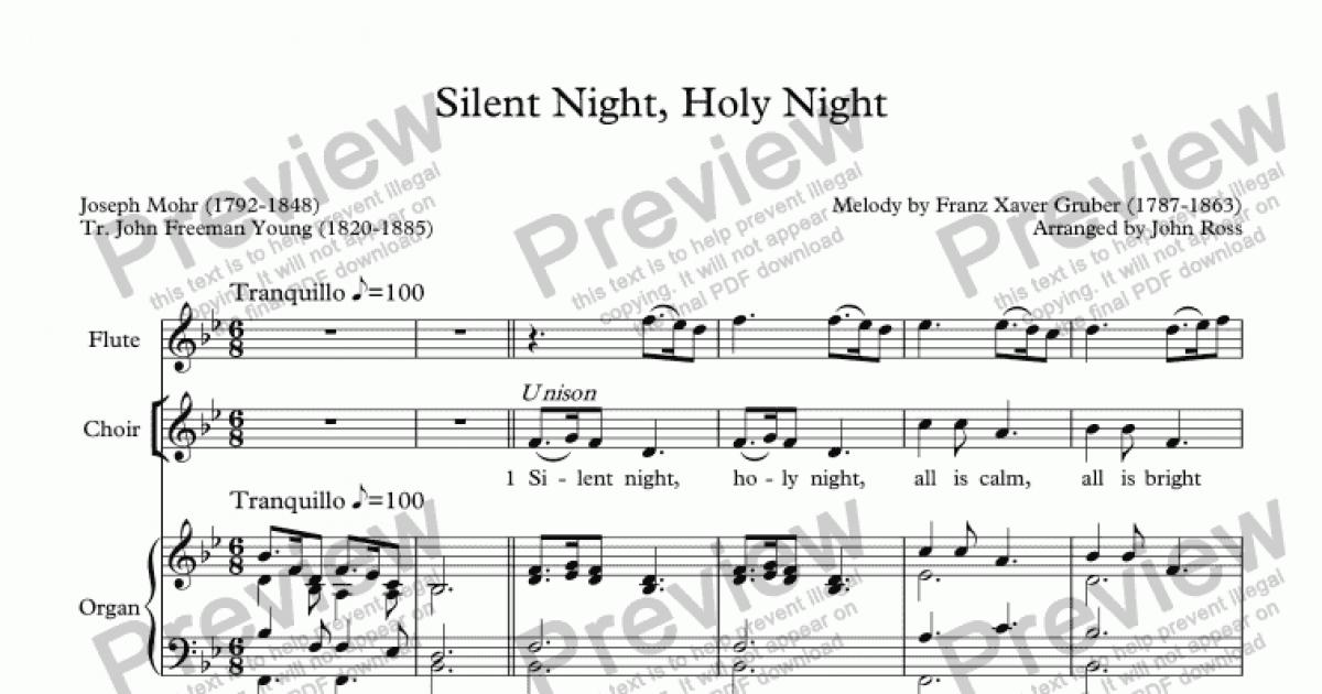 O Holy Night Christmas 2017 Sheet music for Piano, Soprano, Tenor, Baritone  & more instruments (SATB)