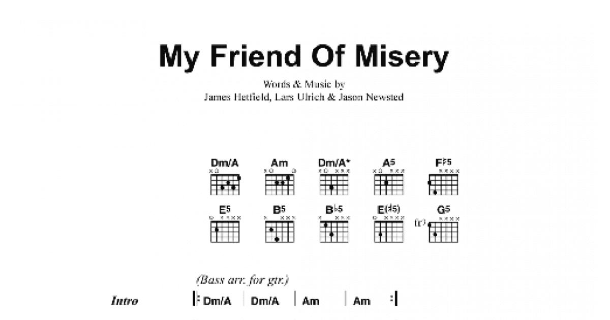 My Friend of Misery Lyrics