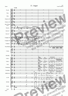 page one of Arjuna (Orchestrated) 11 Anger