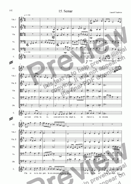 page one of Arjuna (Orchestrated) 15 Semarl