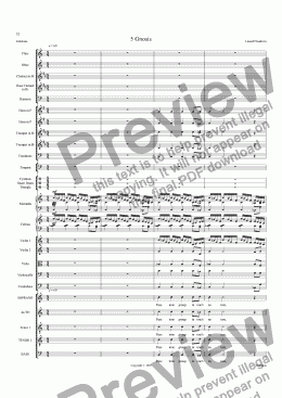 page one of Golekana (Orchestrated) 4 Gnosis