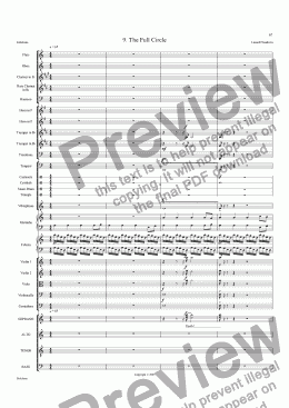 page one of Golekana (Orchestrated) 9 THe Full Circle