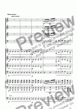 page one of Trouble In Paradise - Orchestra