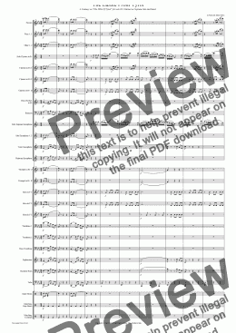 page one of The Lassie From Tyrol - A Fantasy on the Hills Of Tyrol for solo Eb Clarinet or Soprano Sax