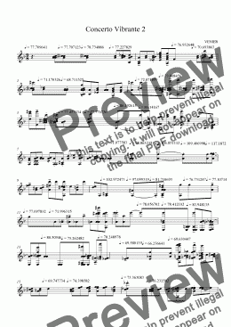 page one of Concerto Vibrante 2