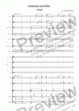 page one of 152-Companys president (Orchestra version)
