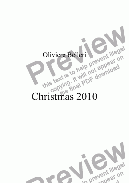 page one of Christmas 2010