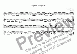 page one of Captain Fitzerald